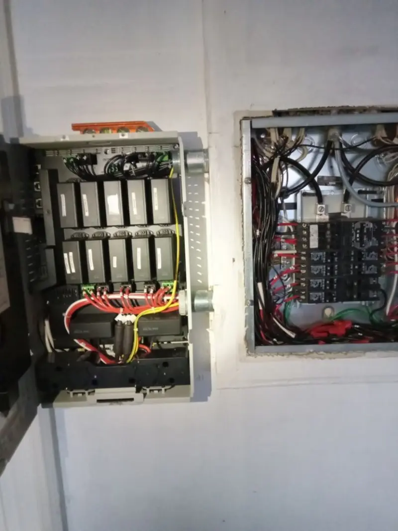 Electrical panel upgrade completed for Electrical Inspection in Enterprise